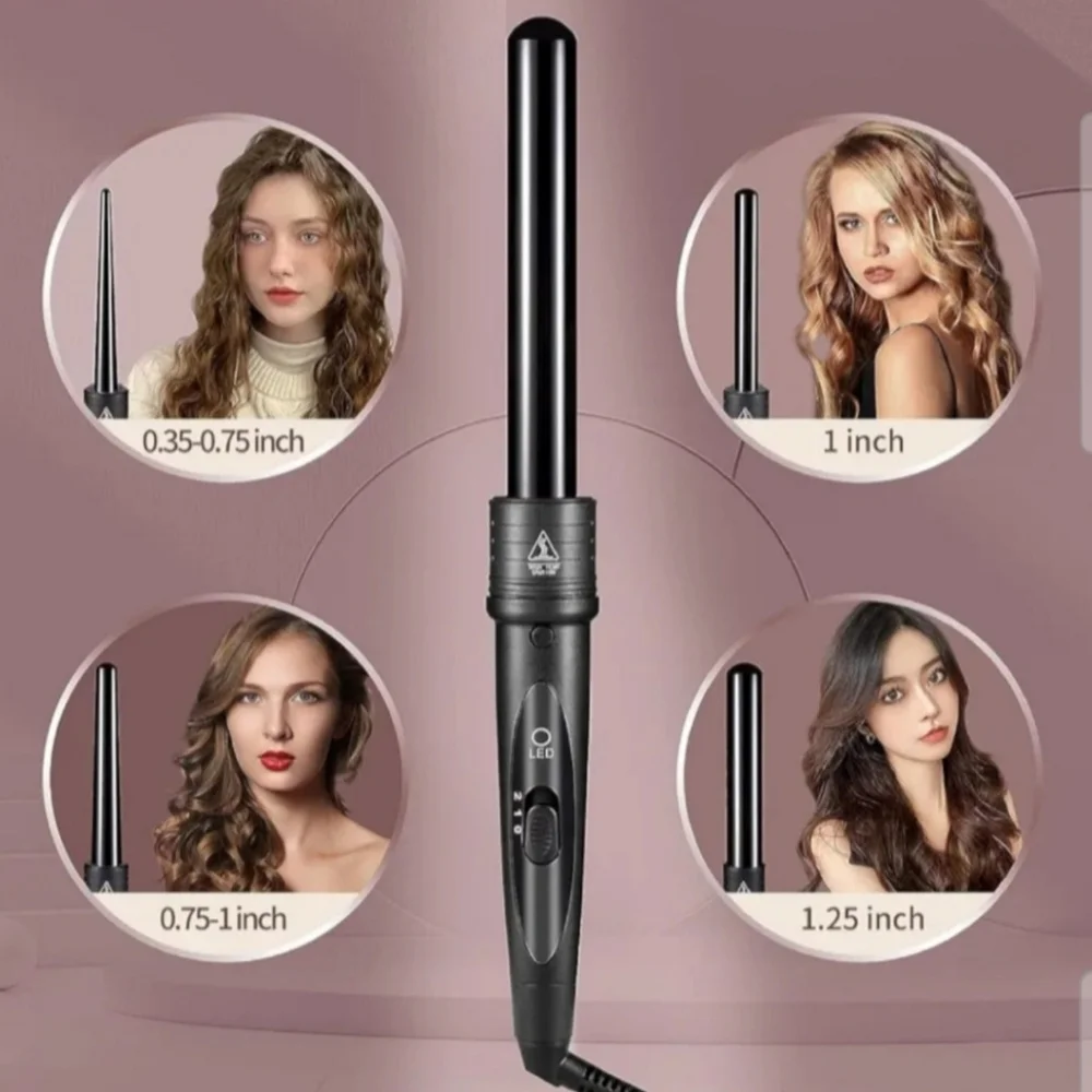 suit combination interchangeable hair curler NEW